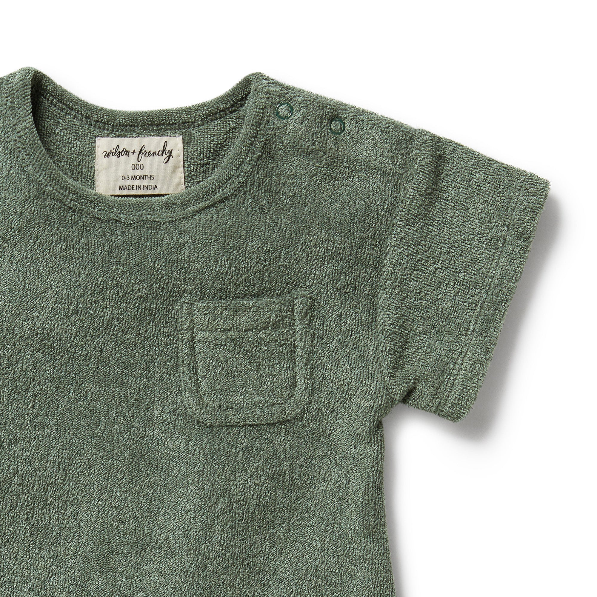 Wilson & Frenchy Moss Organic Terry Growsuit