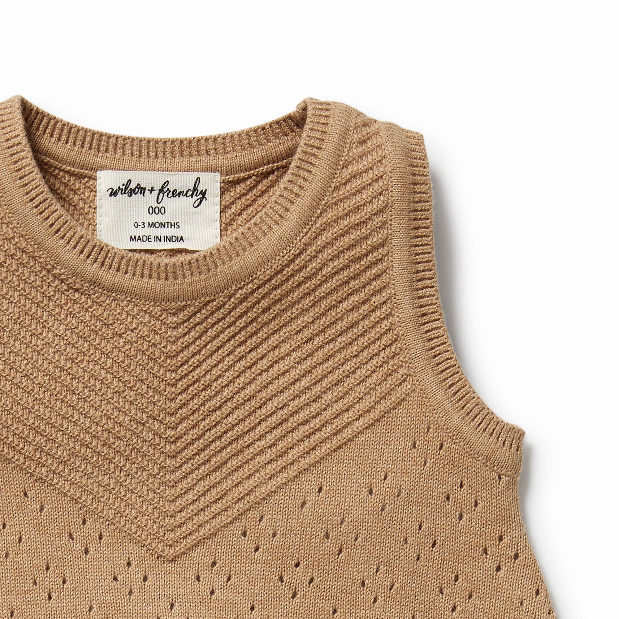 Wilson & Frenchy Oat Organic Knitted Bodysuit