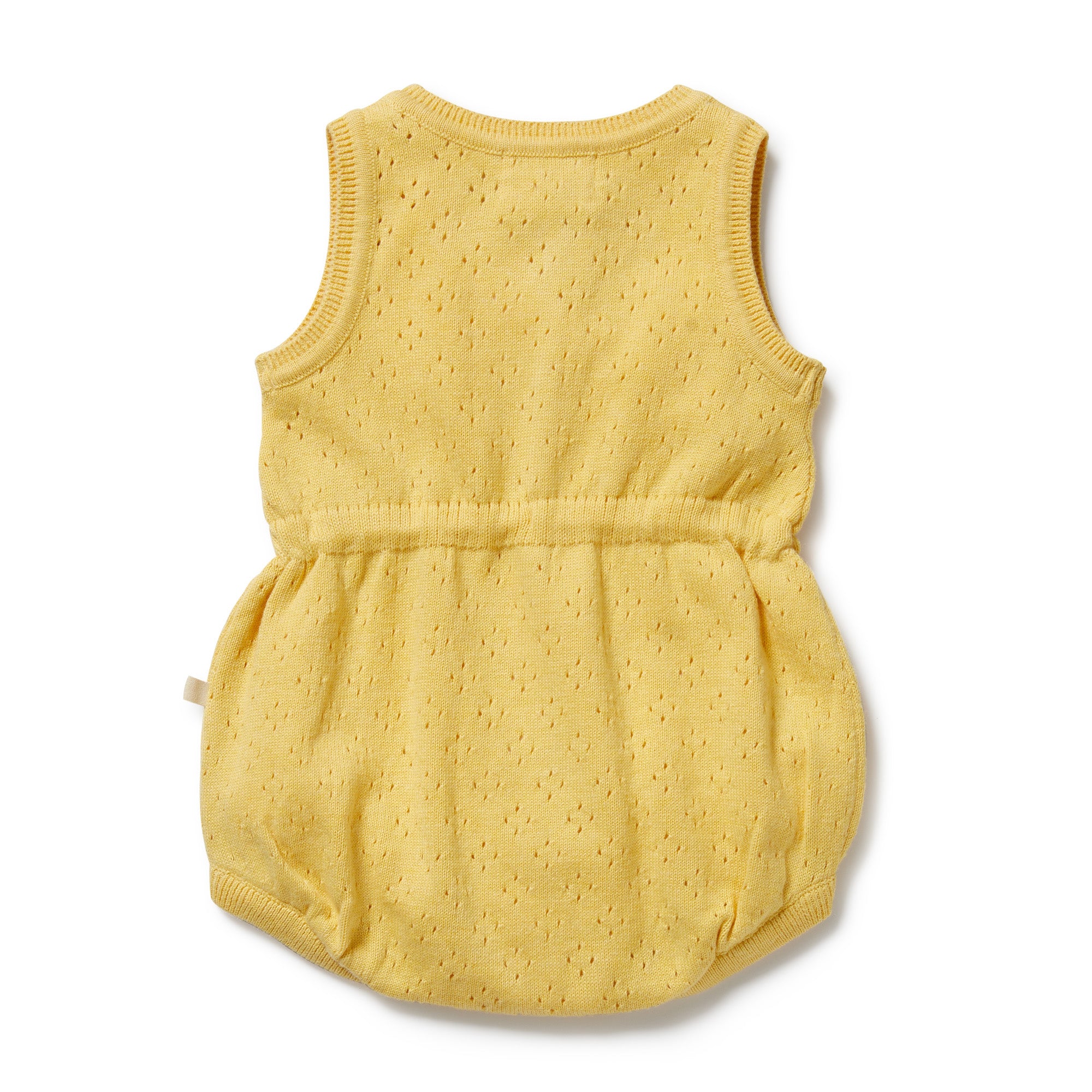 Wilson & Frenchy Sunny Sorbet Organic Knitted Tie Bodysuit