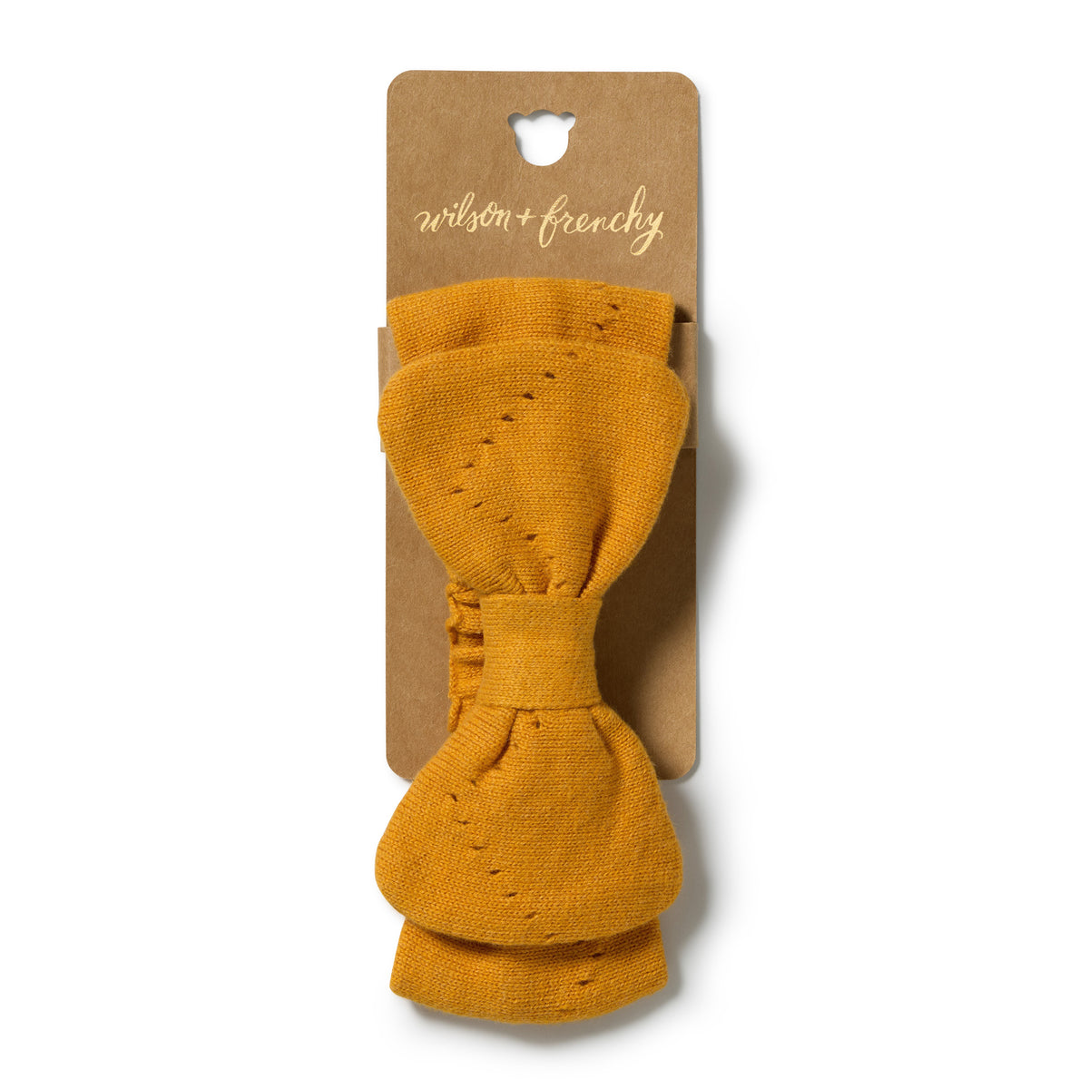 Wilson & Frenchy Marmalade Organic Knitted Pointelle Heandband