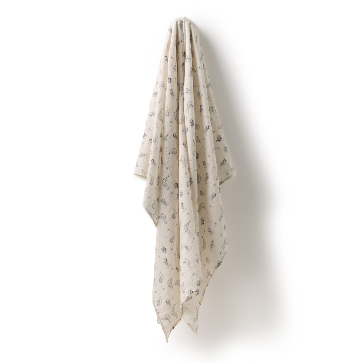 Wilson & Frenchy Whispering Willow Organic Muslin Wrap