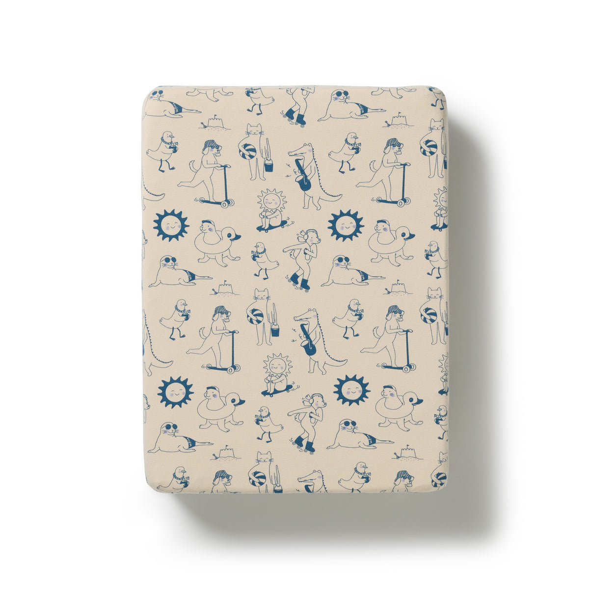 Wilson & Frenchy Tout est Magique Organic Bassinet Sheet