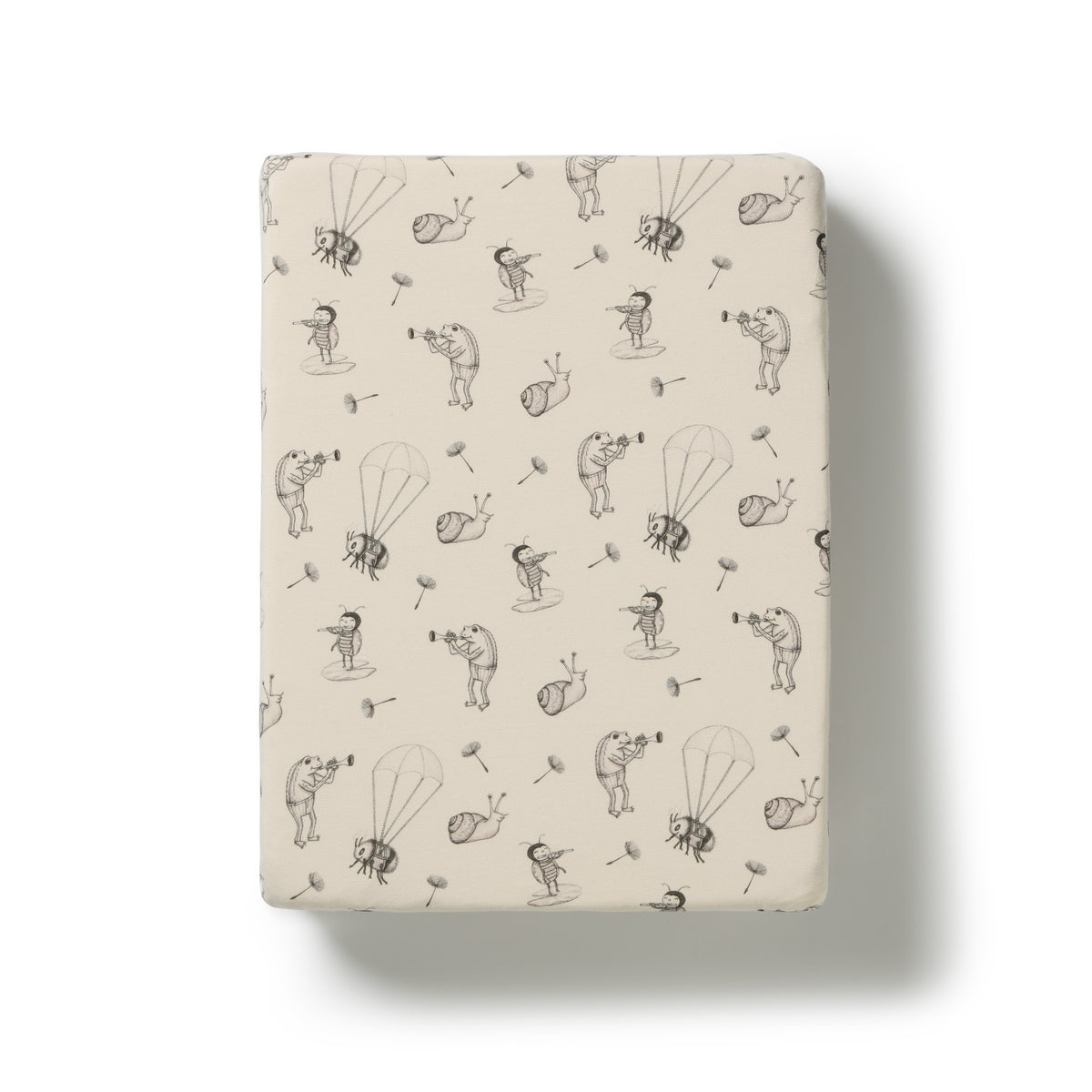Wilson & Frenchy Whispering Willow Organic Bassinet Sheet
