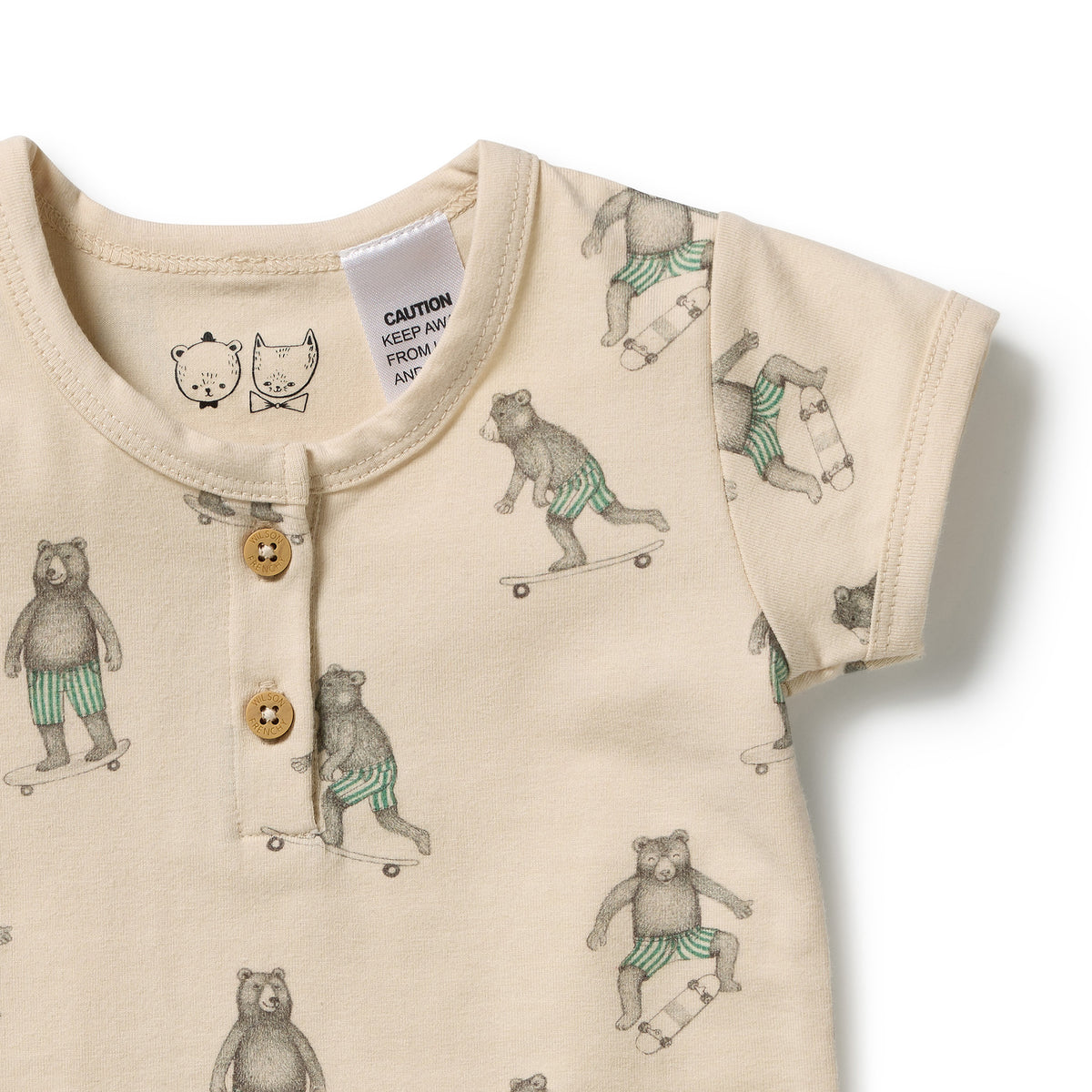 Wilson & Frenchy Skater Club Organic Boyleg Zipsuit