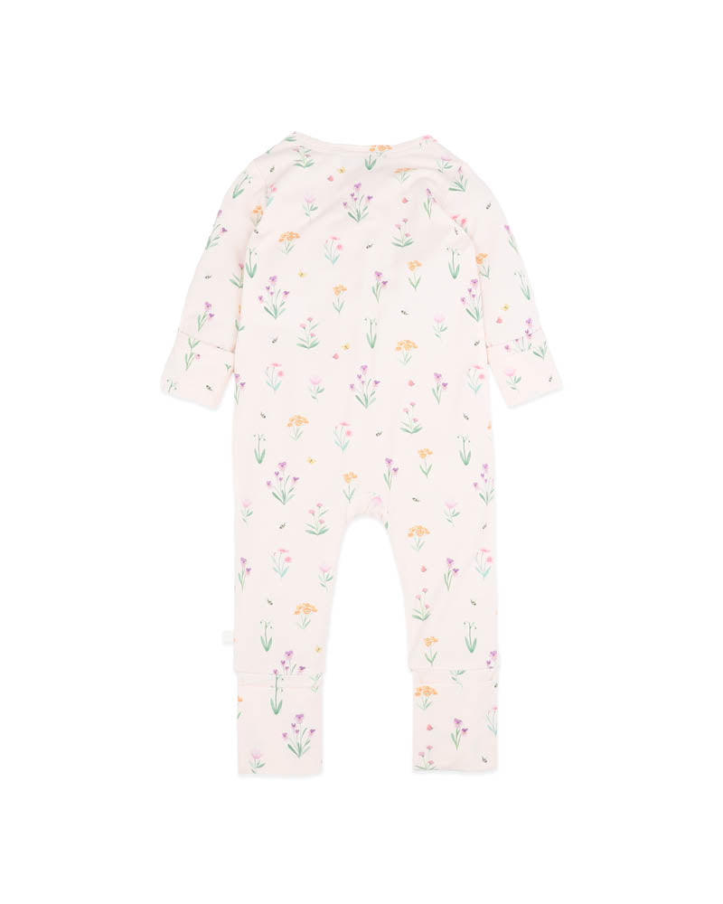 Bebe Eliza Print Eco Cosy Long Sleeve Zipsuit