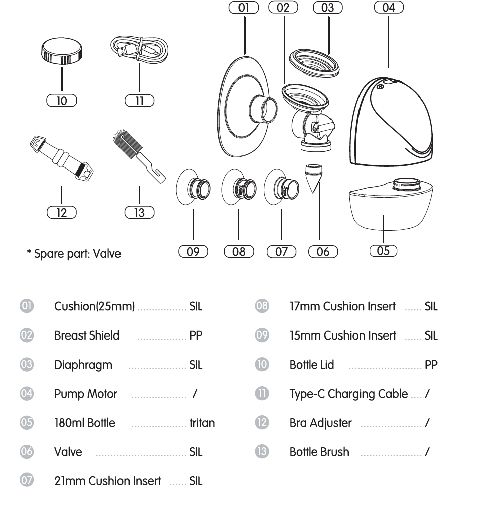 Tyhan Elevate Wearable Breast Pump