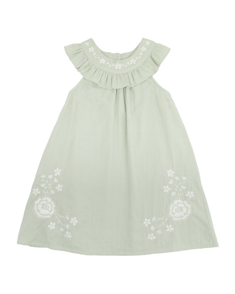 BEBE Evie Embroidered Dress