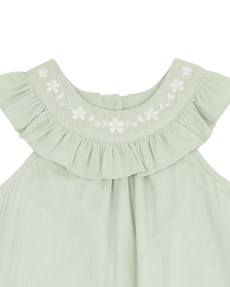 BEBE Evie Embroidered Dress