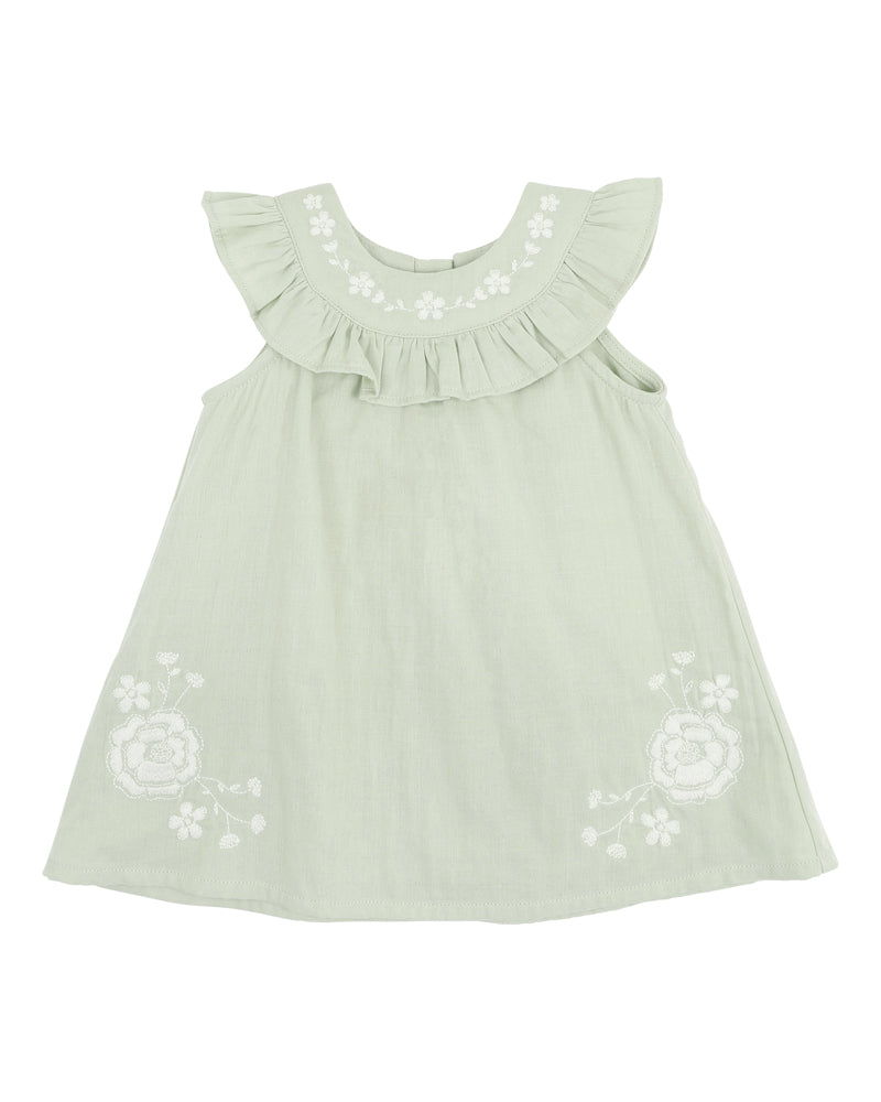 BEBE Evie Embroidered Dress