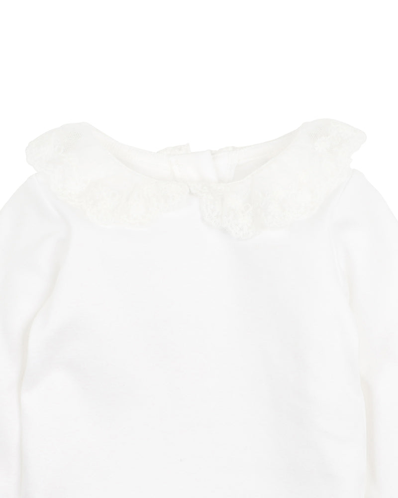 Minihaha Ciara Lace Collar Bodysuit