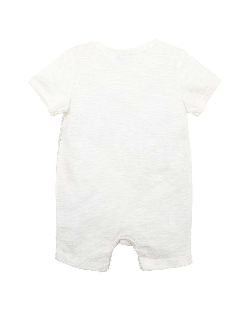 Bebe Chester Farm Short Sleeve Romper