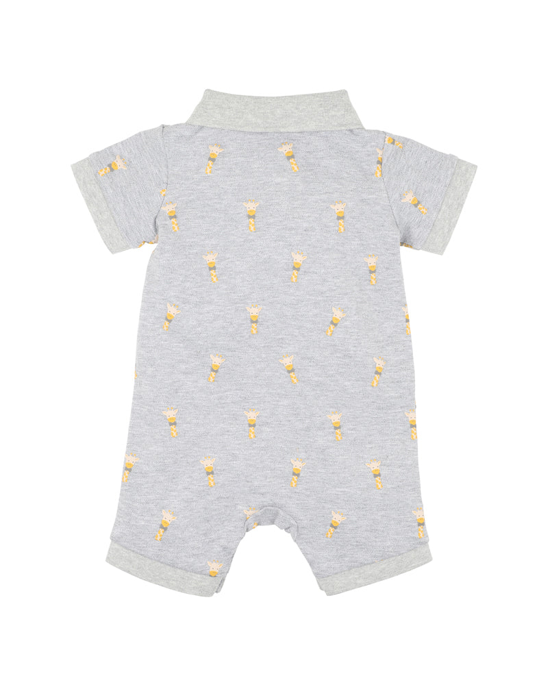 Bebe Ellis Giraffe Polo Romper