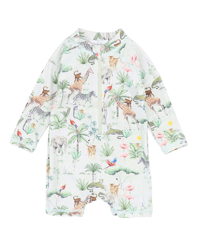 Minihaha Silas Print Long Sleeve Rash Suit