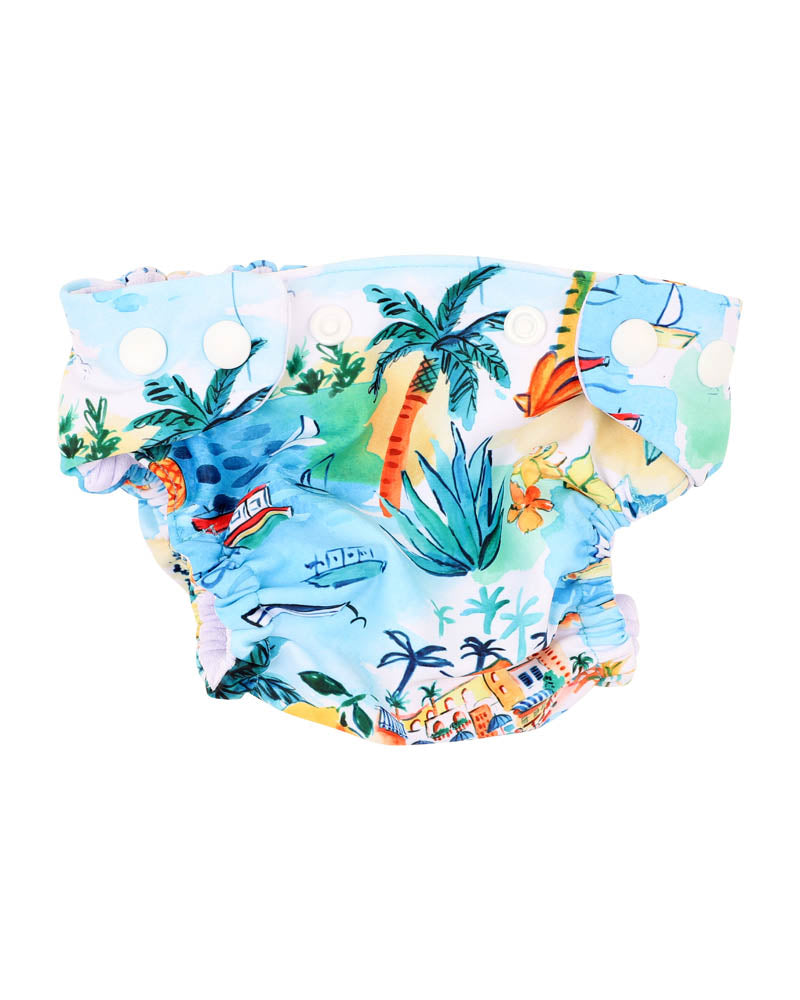 Minihaha Luca Aqua Nappy