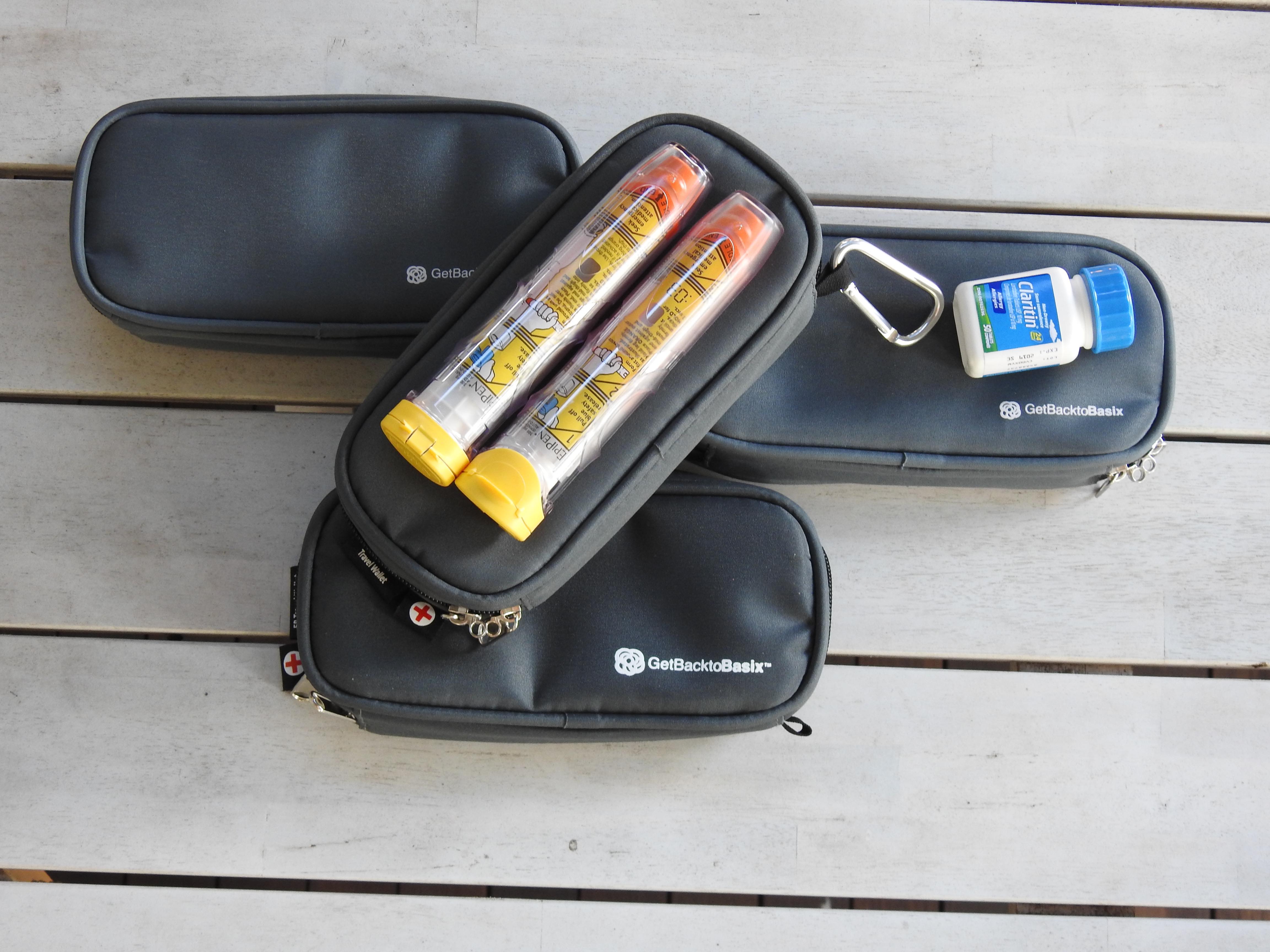 Fridge to Go Epipen Travel Wallet - Grey