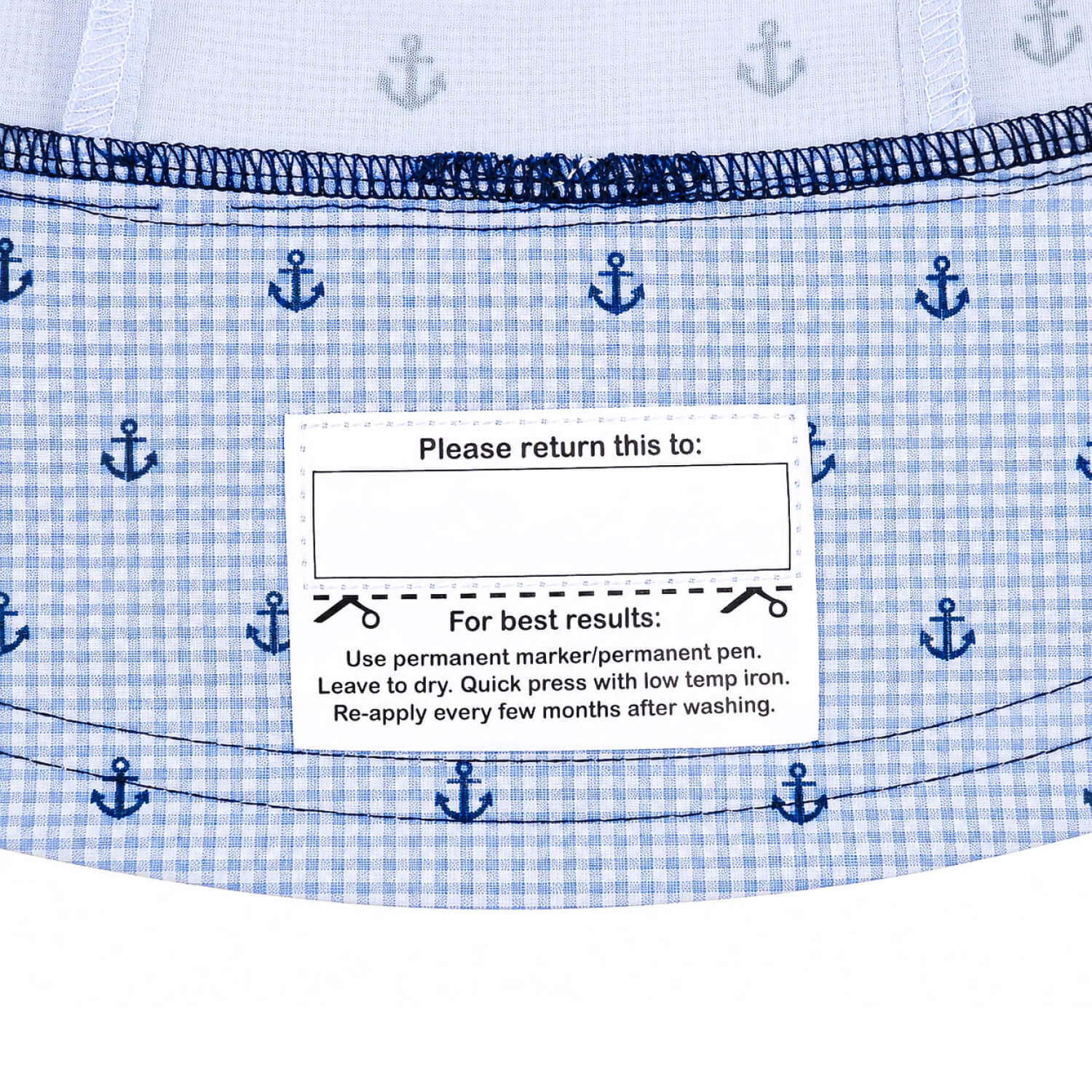 Bedhead Hats Classic Swim Bucket Hat Anchor