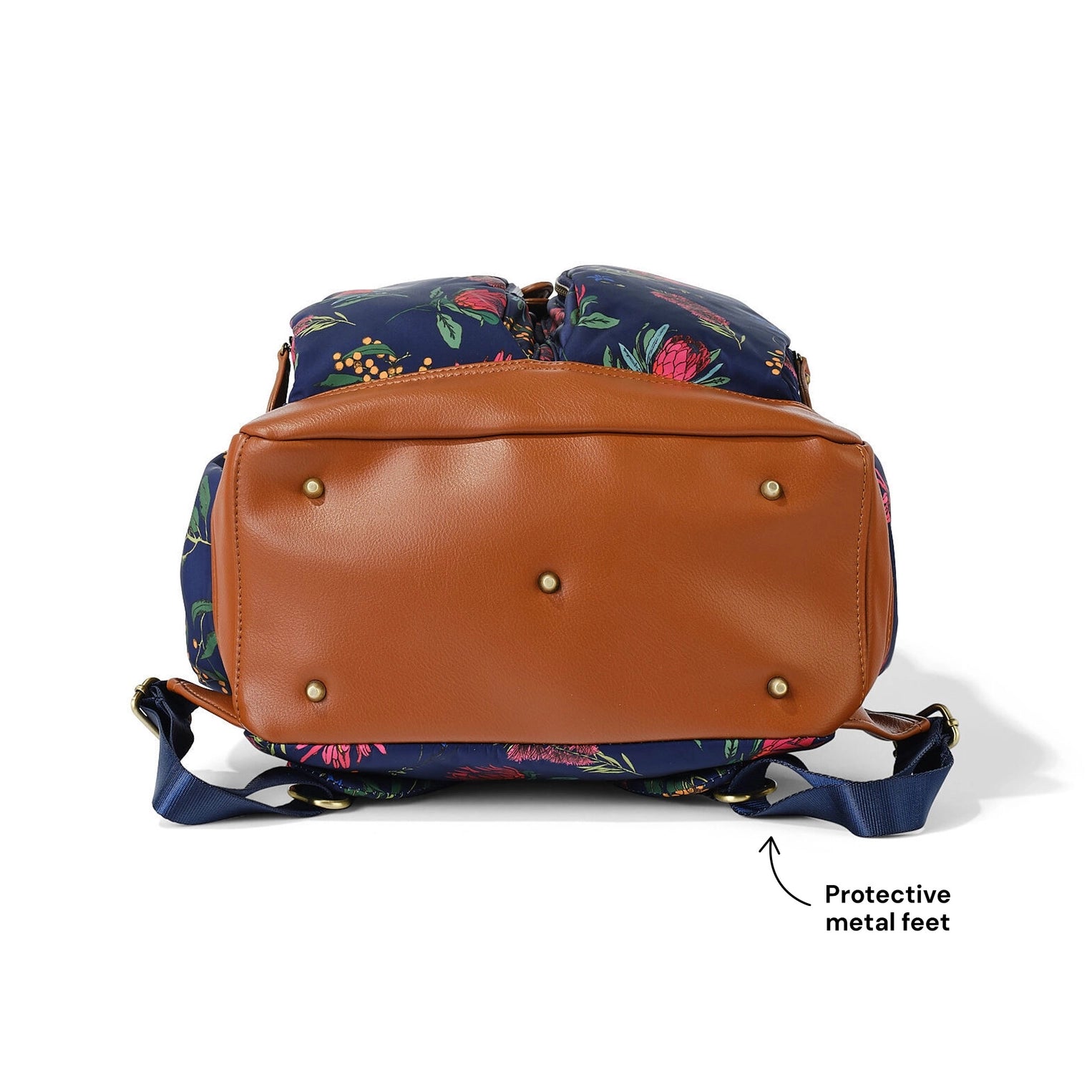 OiOi Botanical Floral Nylon Backpack