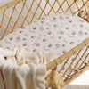 Snuggle Hunny Bumblebees Organic Bassinet Sheet/Change Pad Cover