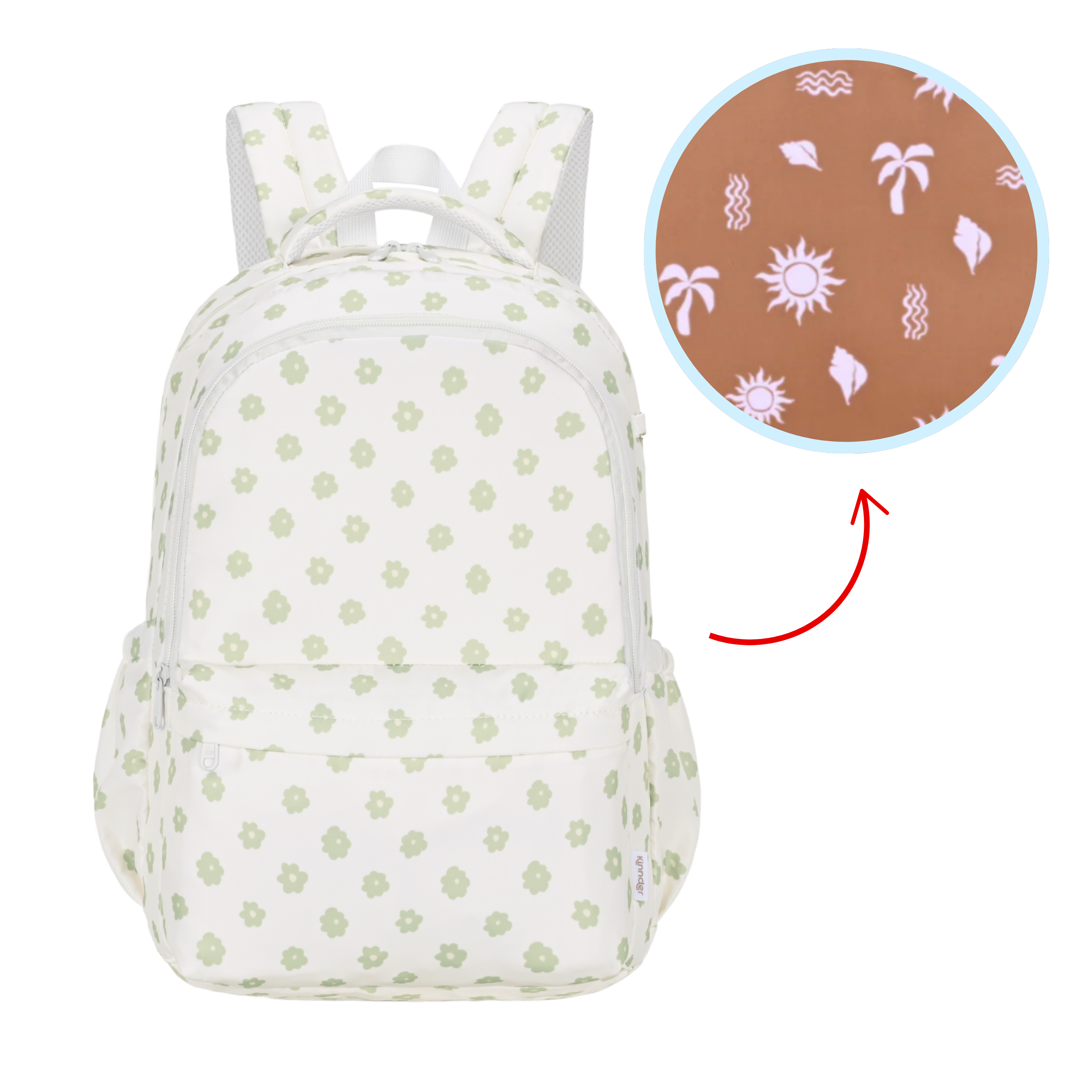 Kinnder Campus School Back Pack - Cali Tan