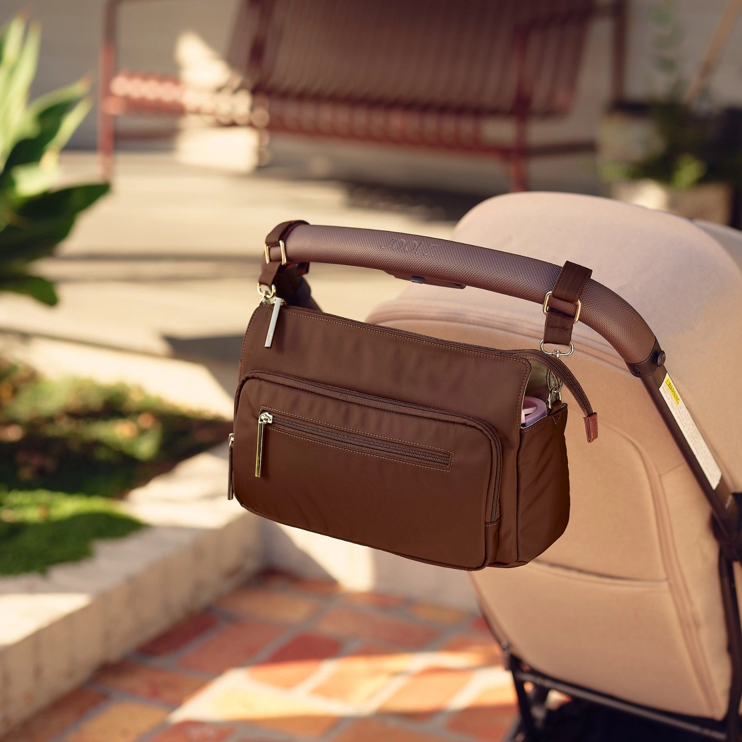 OiOi Multitasker Caddy 2.0 Chocolate Nylon