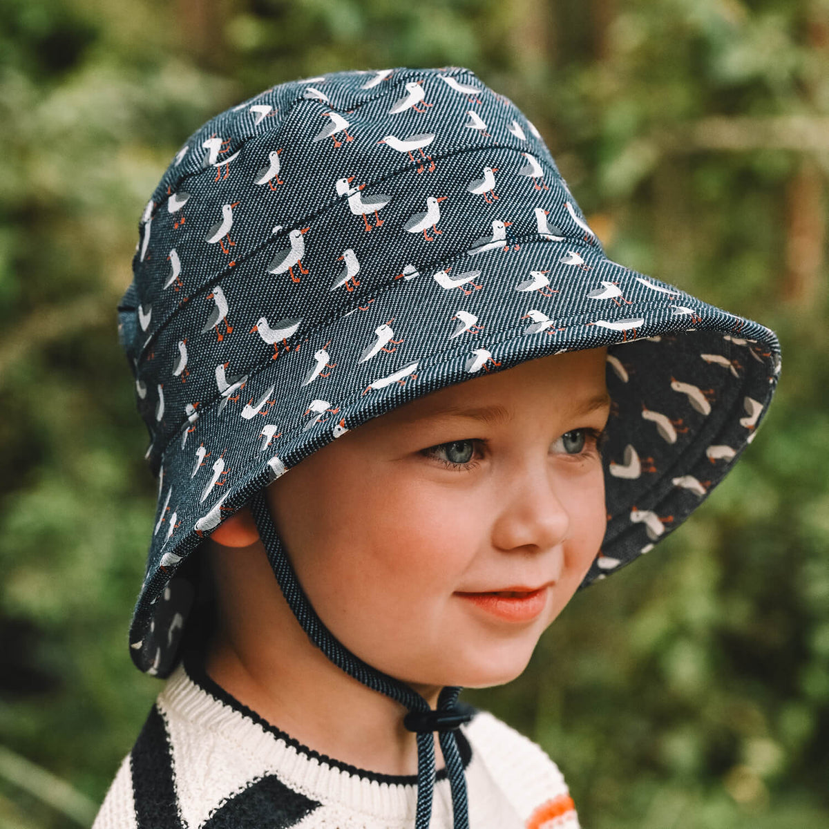 Bedhead Hats Classic Bucket Hat Gulls