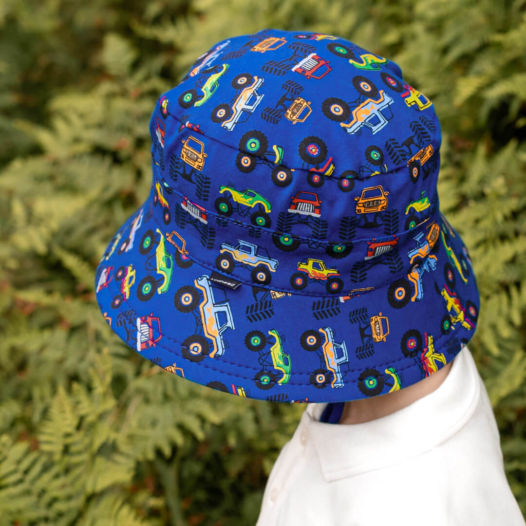 Bedhead Hats Classic Bucket Sun Hat Monster Truck