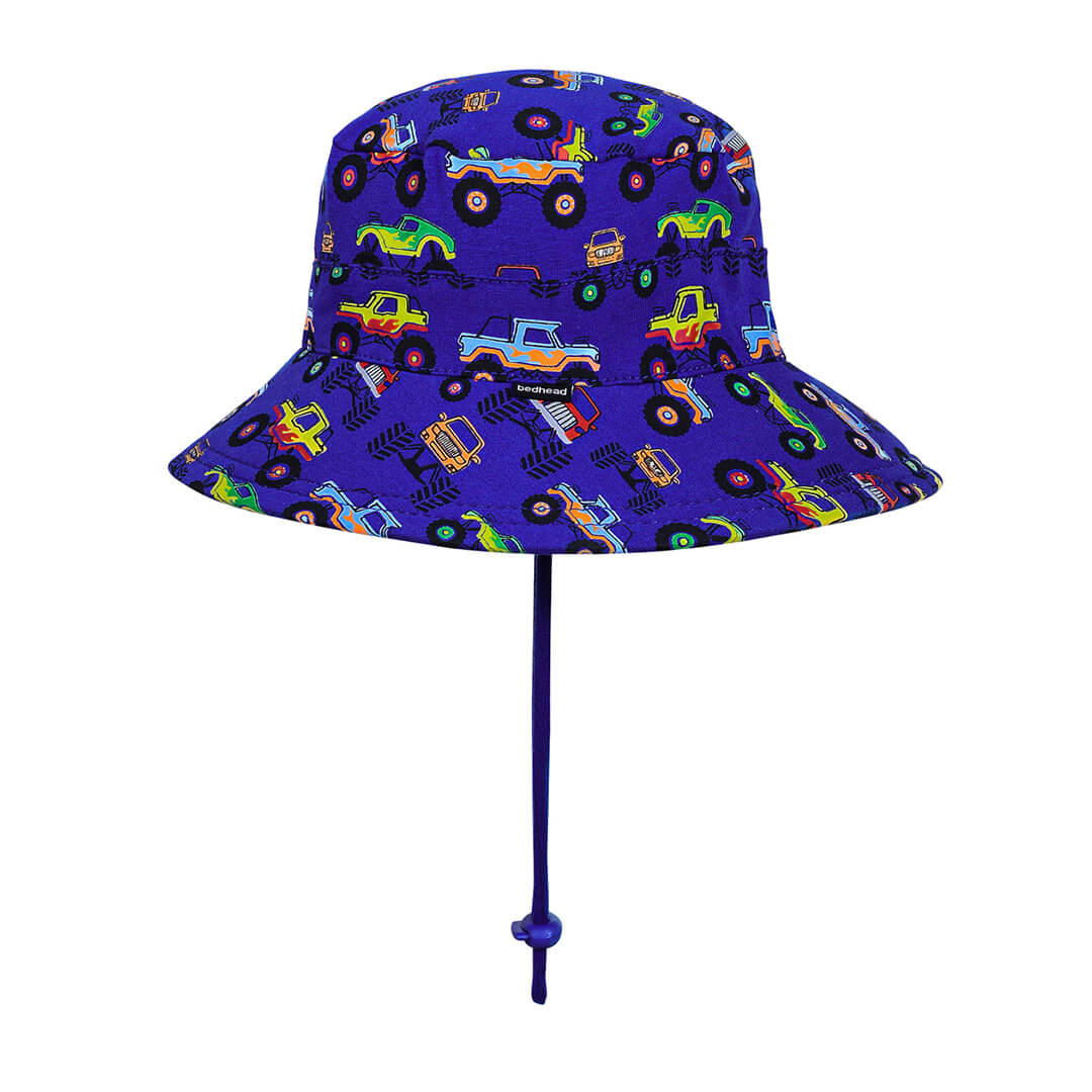 Bedhead Hats Classic Bucket Sun Hat Monster Truck