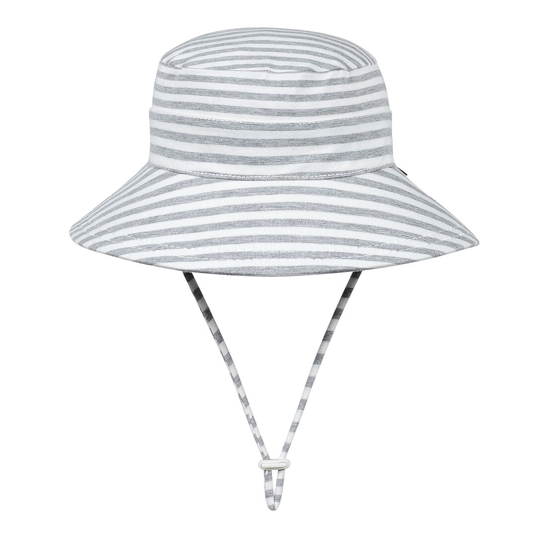 Bedhead Classic Bucket Sun Hat - Grey Stripe