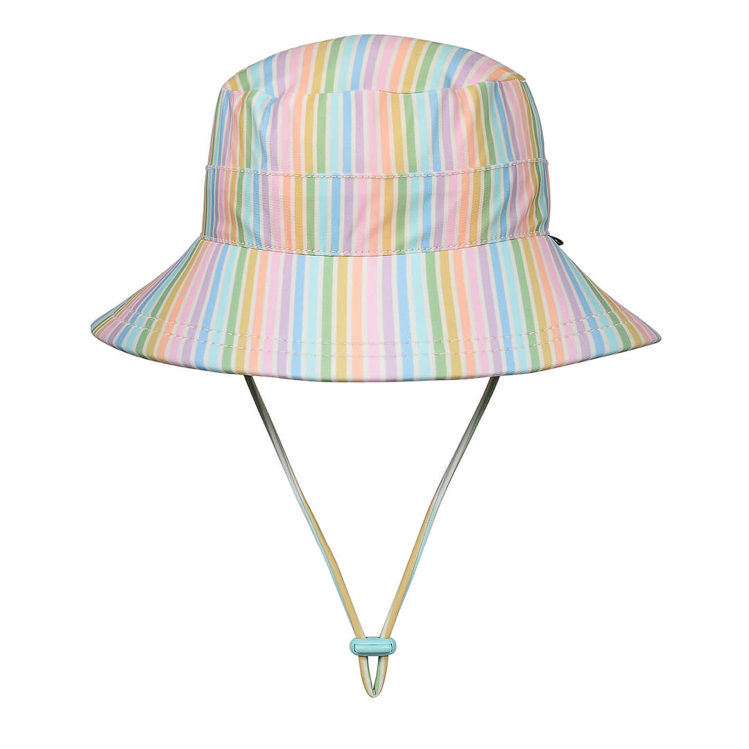 Bedhead Hats Kids Classic Swim Bucket Hat Rainbow