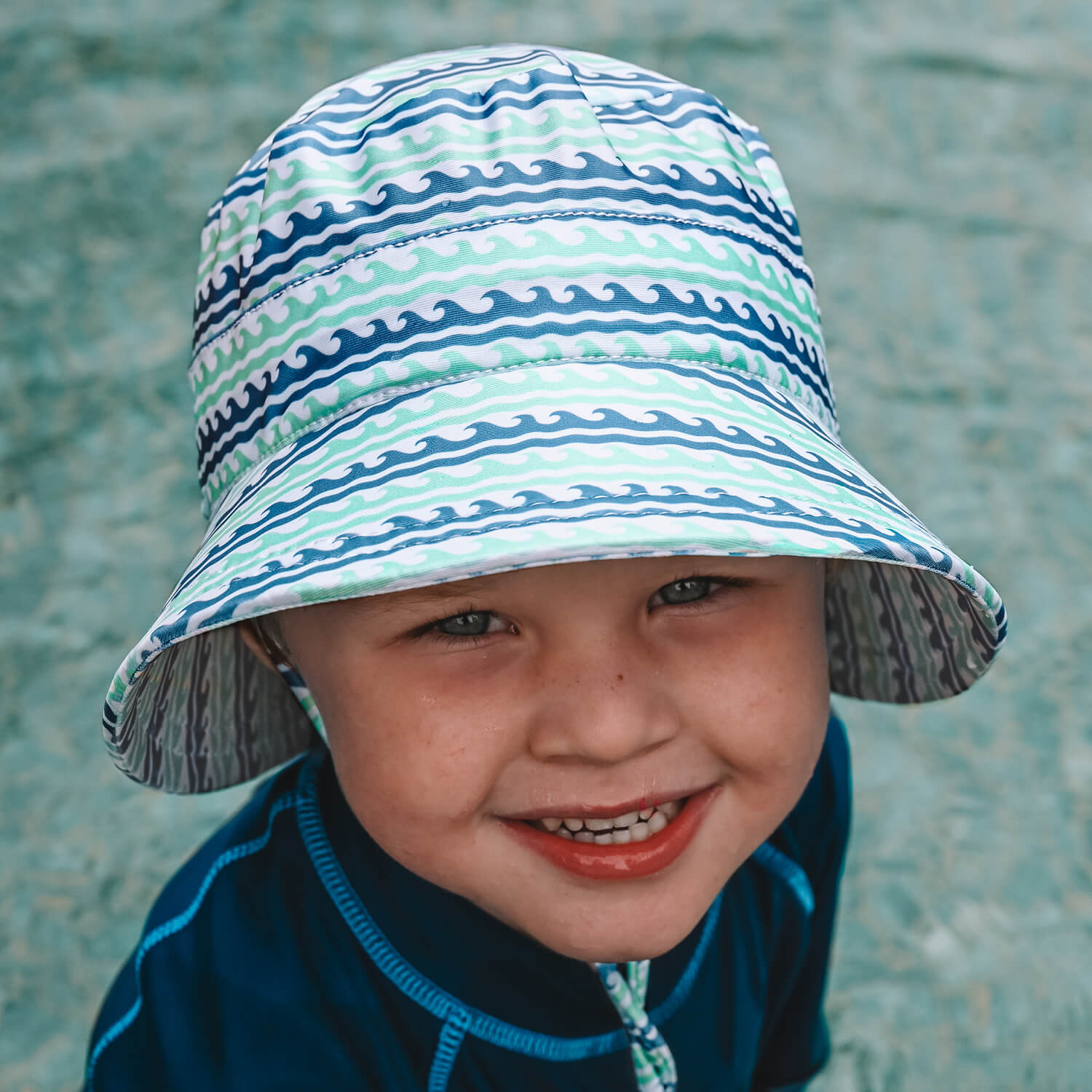 Bedhead Hats Classic Swim Bucket Hat Riptide