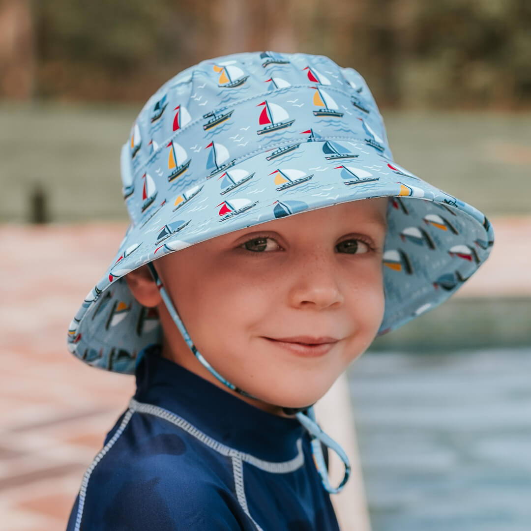 Bedhead Bucket Classic Swim Hat - Sails