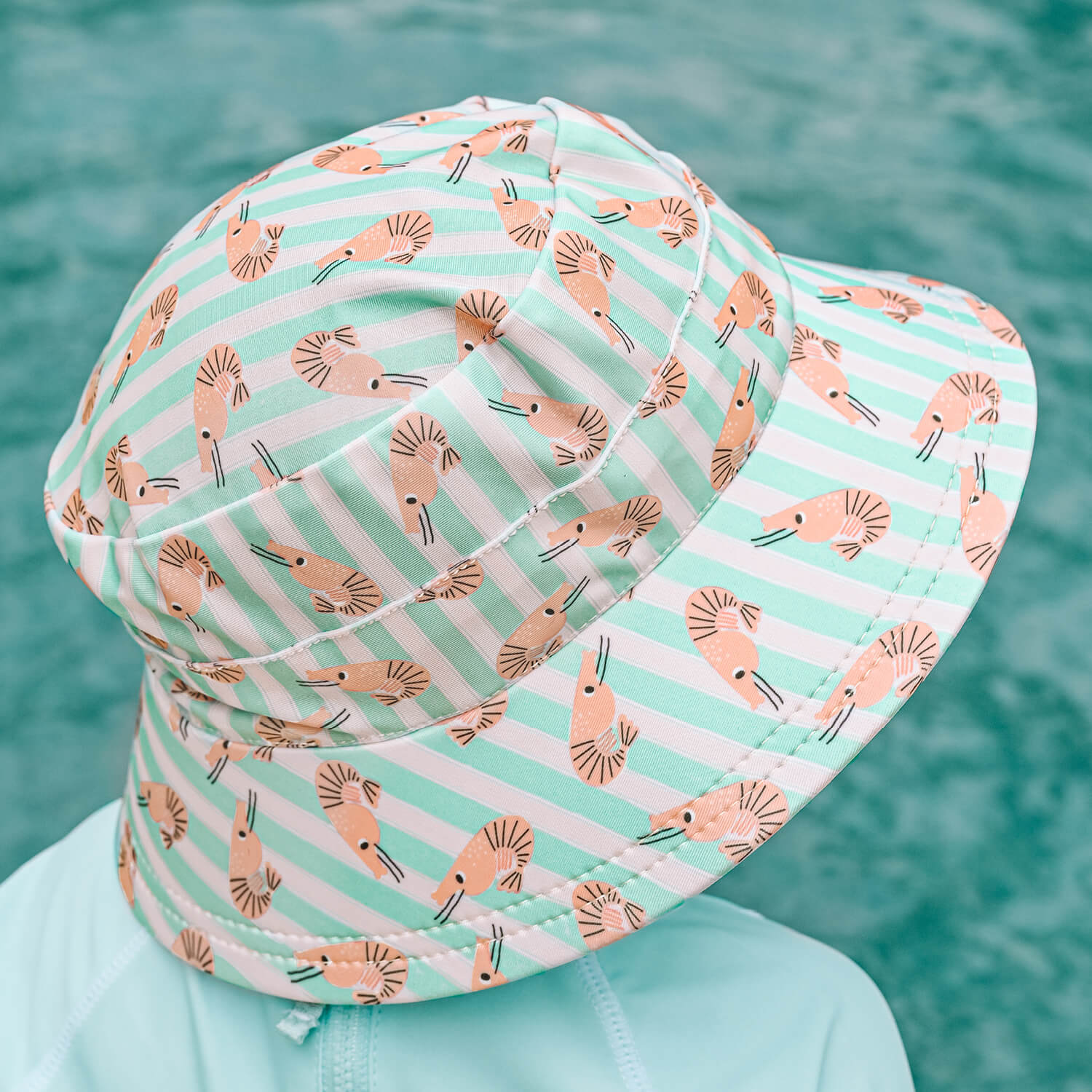 Bedhead Hats Classic Swim Bucket Hat Shrimp