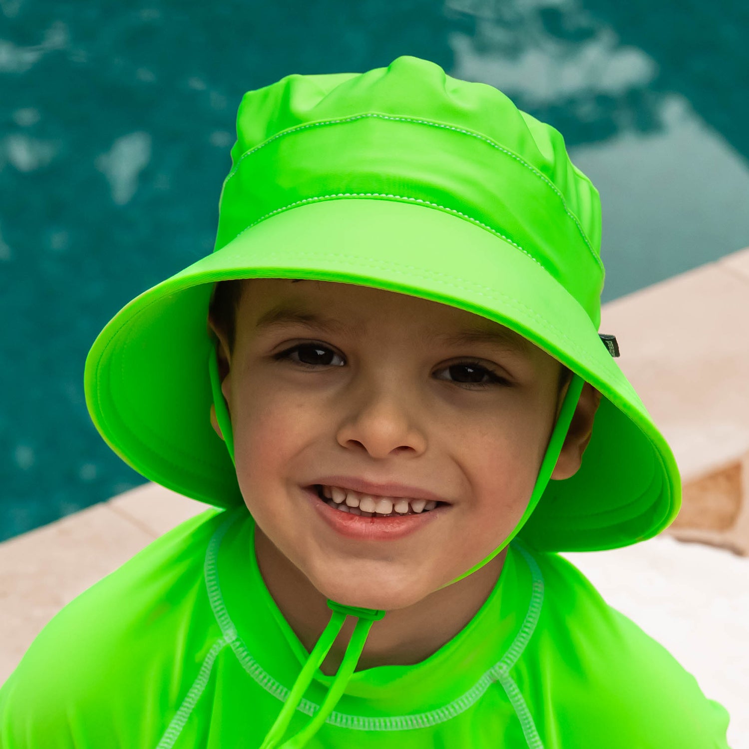 Bedhead Hats Classic Swim Bucket Beach Hat - Zest