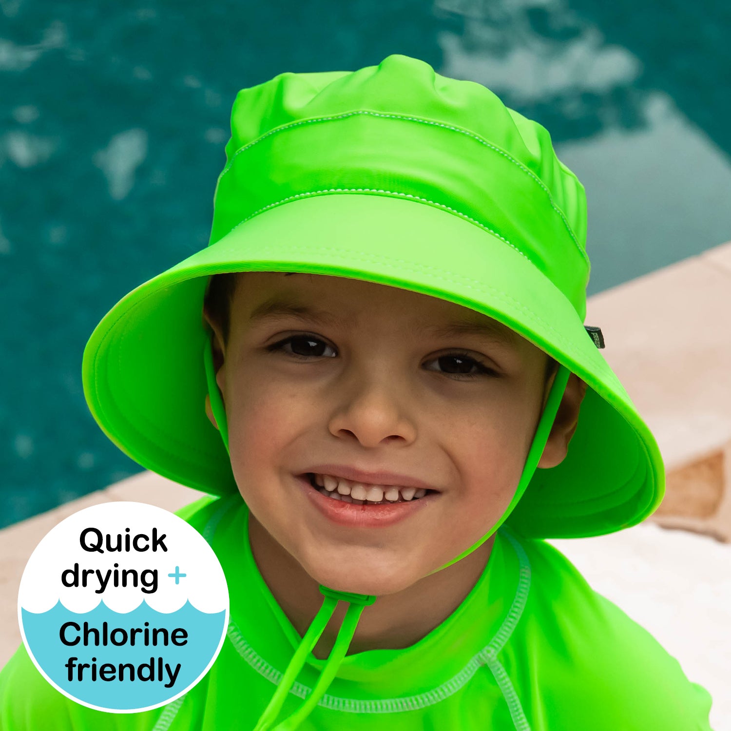 Bedhead Hats Classic Swim Bucket Beach Hat - Zest