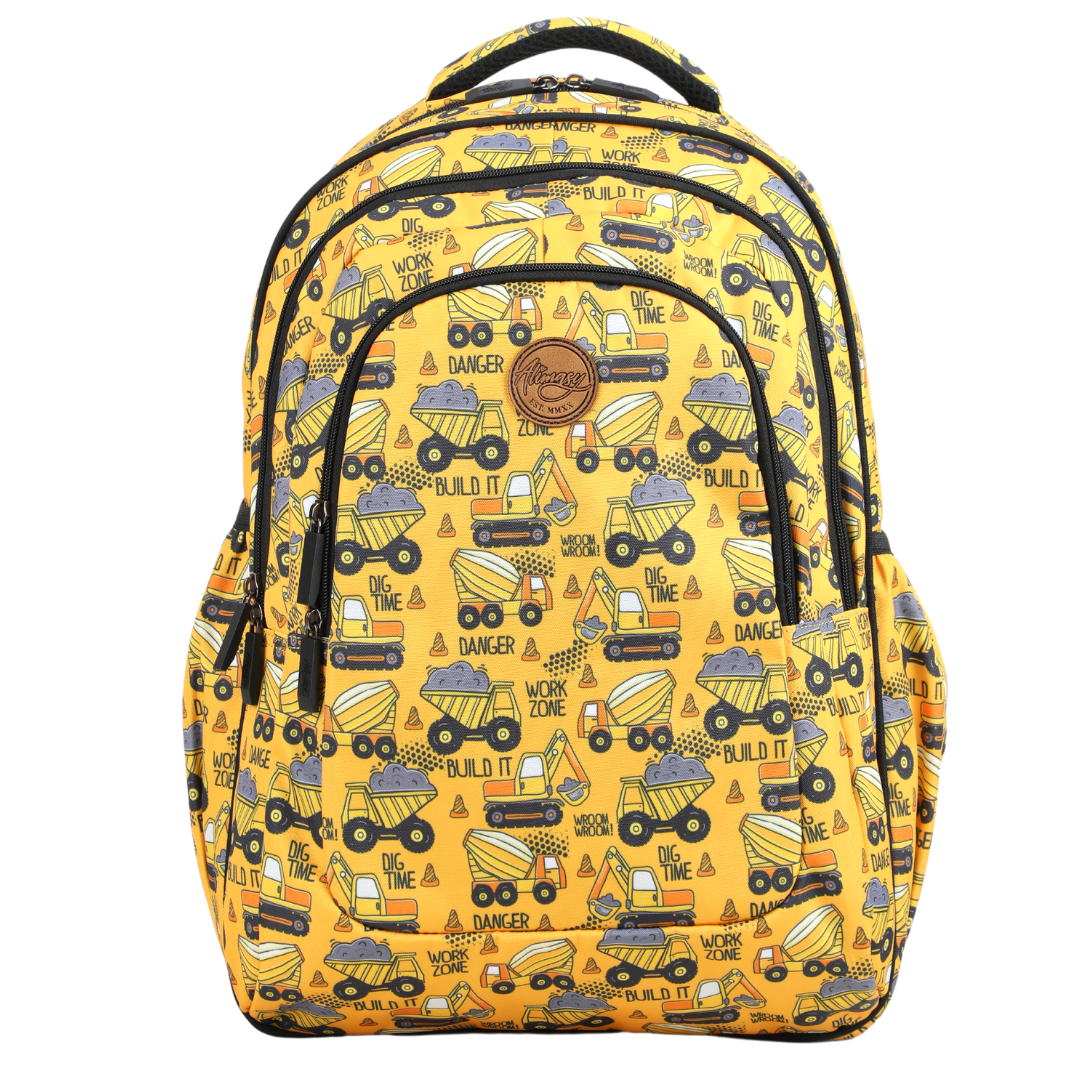 Alimasy Large School Backpack - Construction