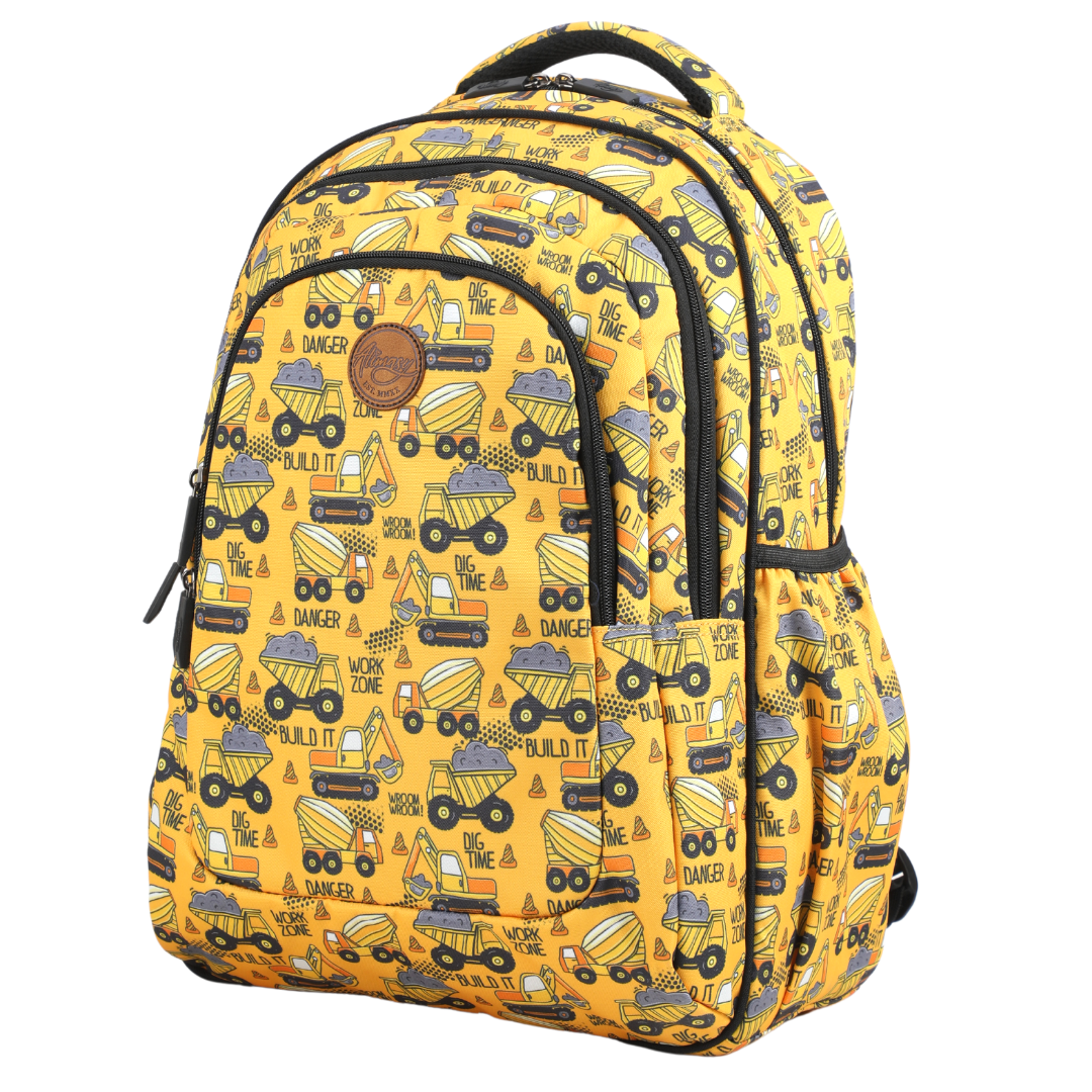 Alimasy Large School Backpack - Construction