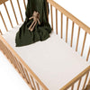 Snuggle Hunny Organic Cot Sheet Milk