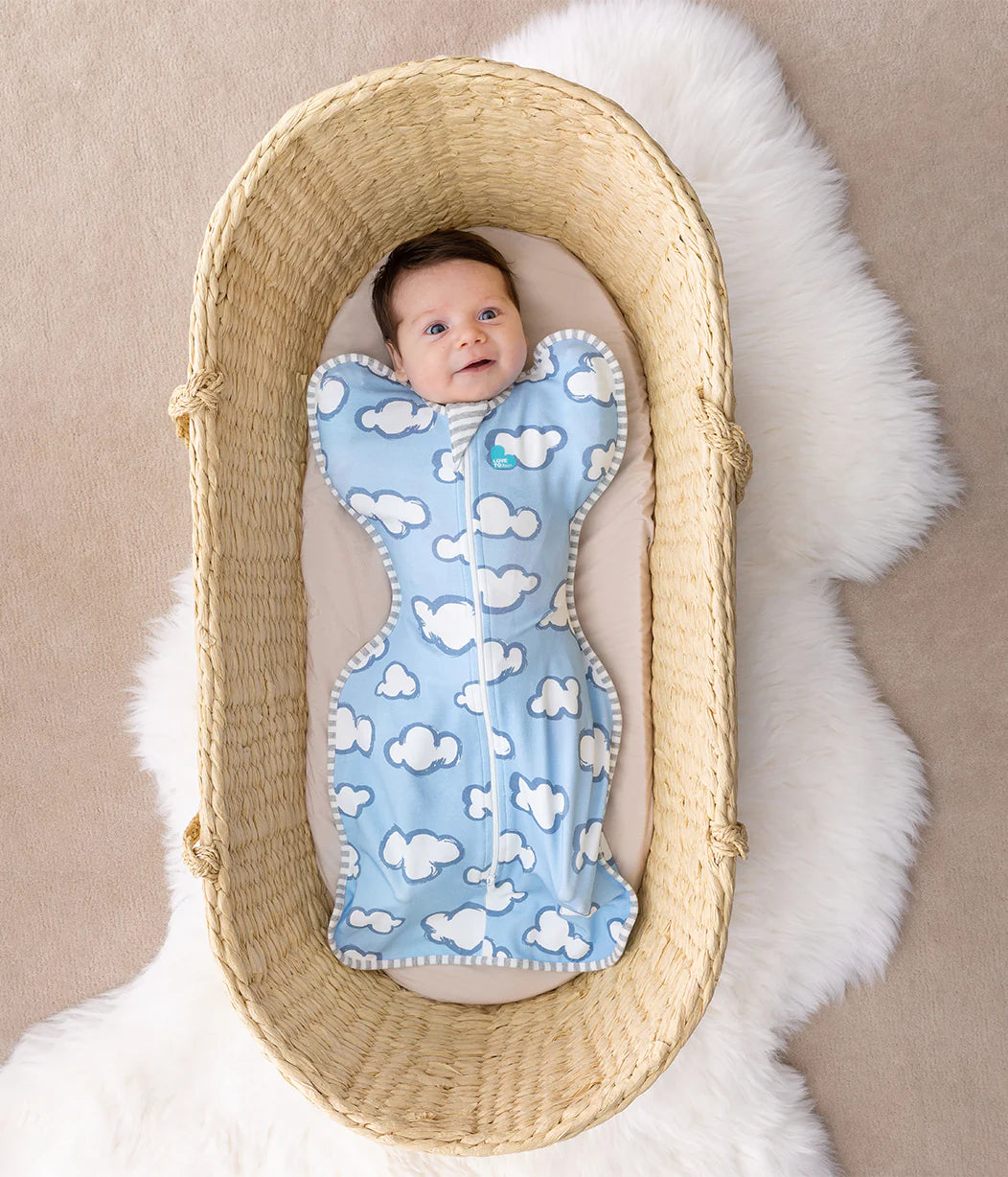 Love To Dream Swaddle Up 1.0 tog Daydream Dusty Blue