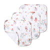 Snuggle Hunny Organic Wash Cloths Fairy Garden