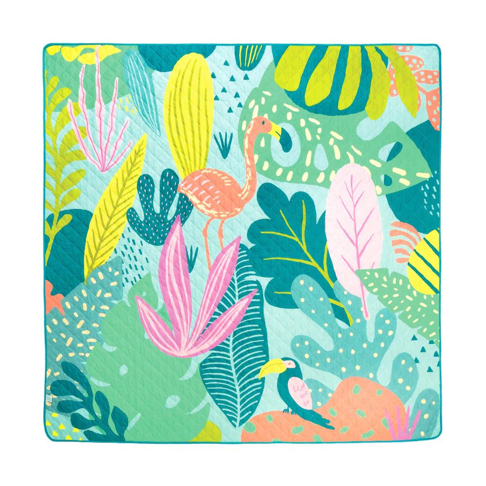 Rudie Nudie Flamingo A Go Go Picnic Rug