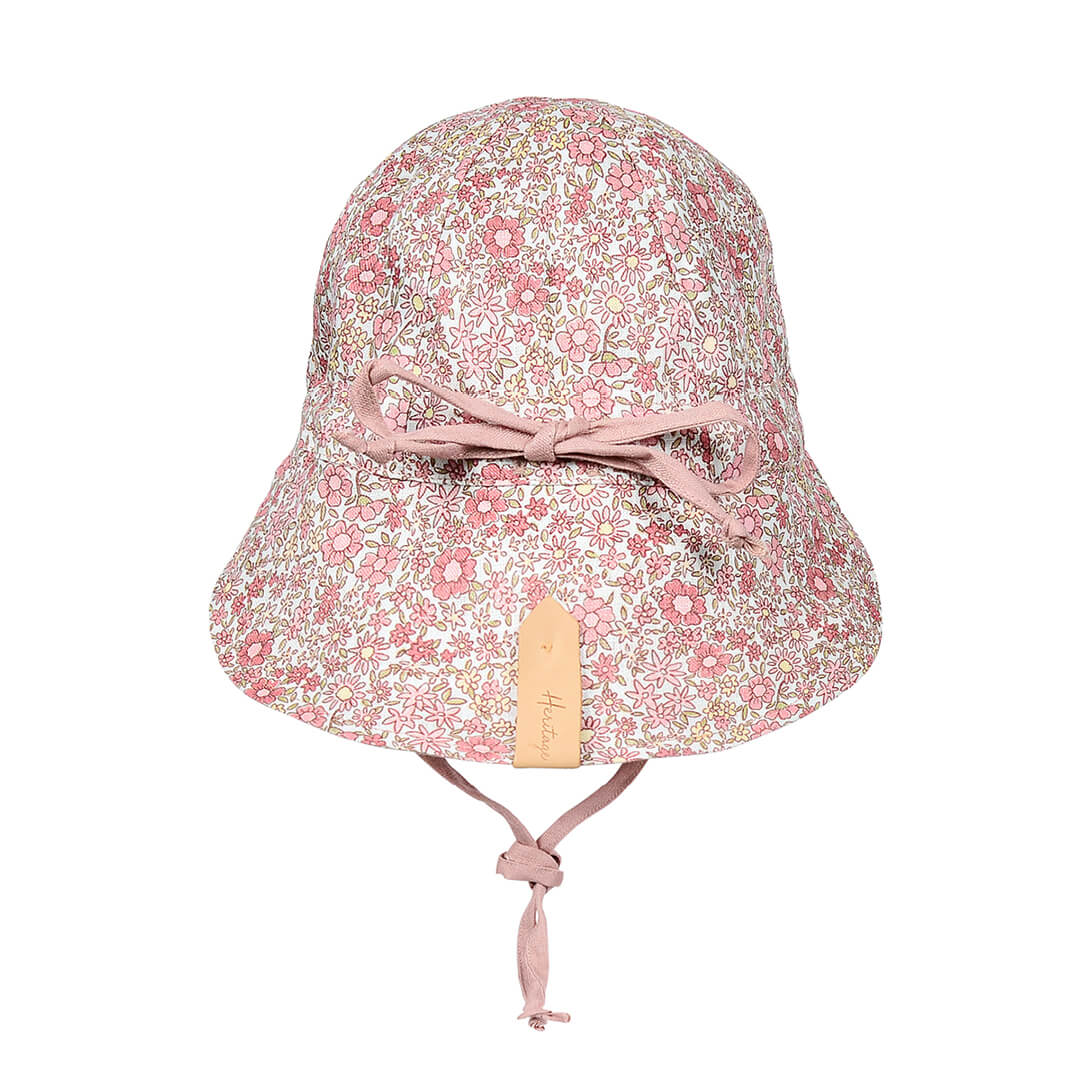 Bedhead Heritage Baby Reversible Flap Sun Hat - Ramble/Rosa