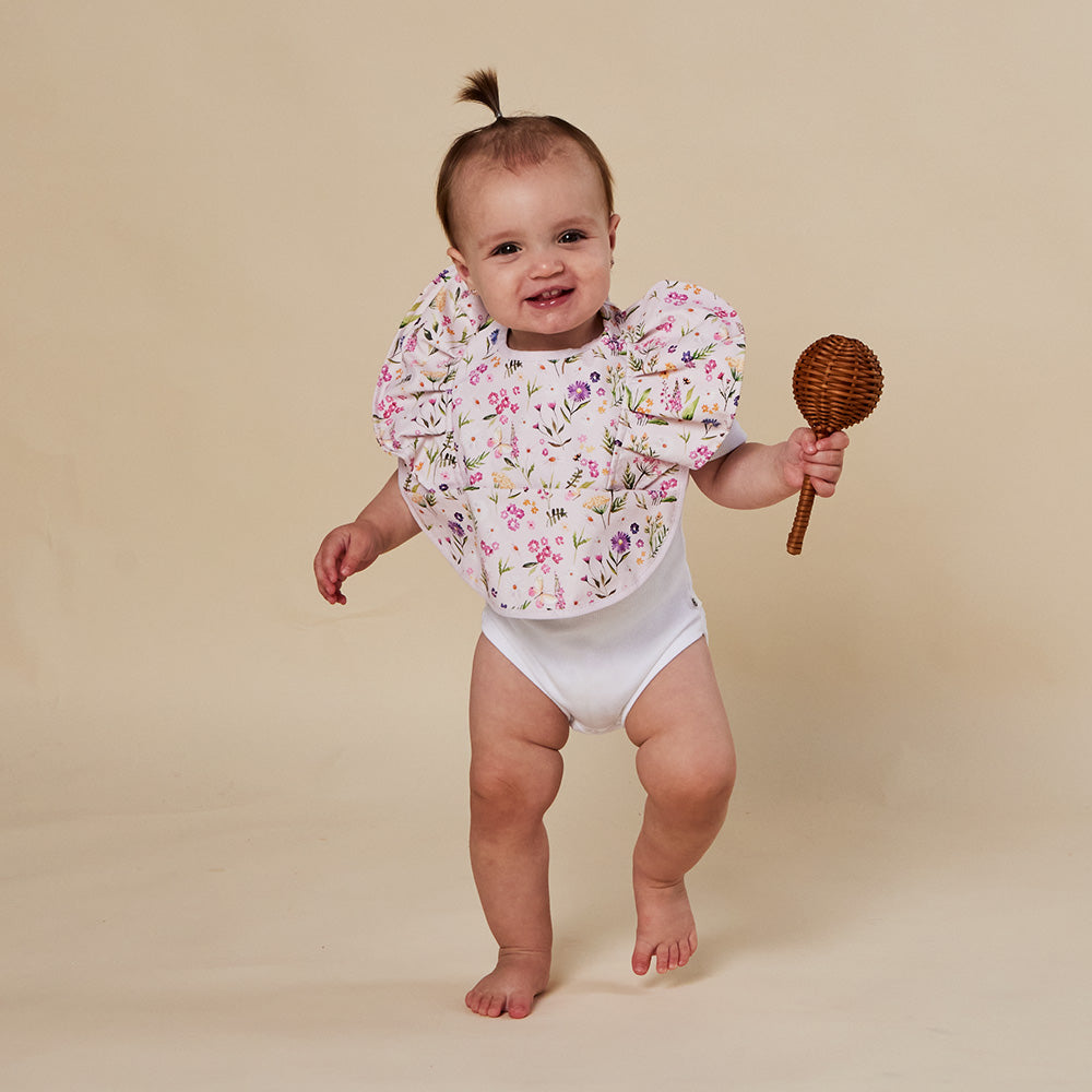 Snuggle Hunny Gracie Frill Snuggle Bib