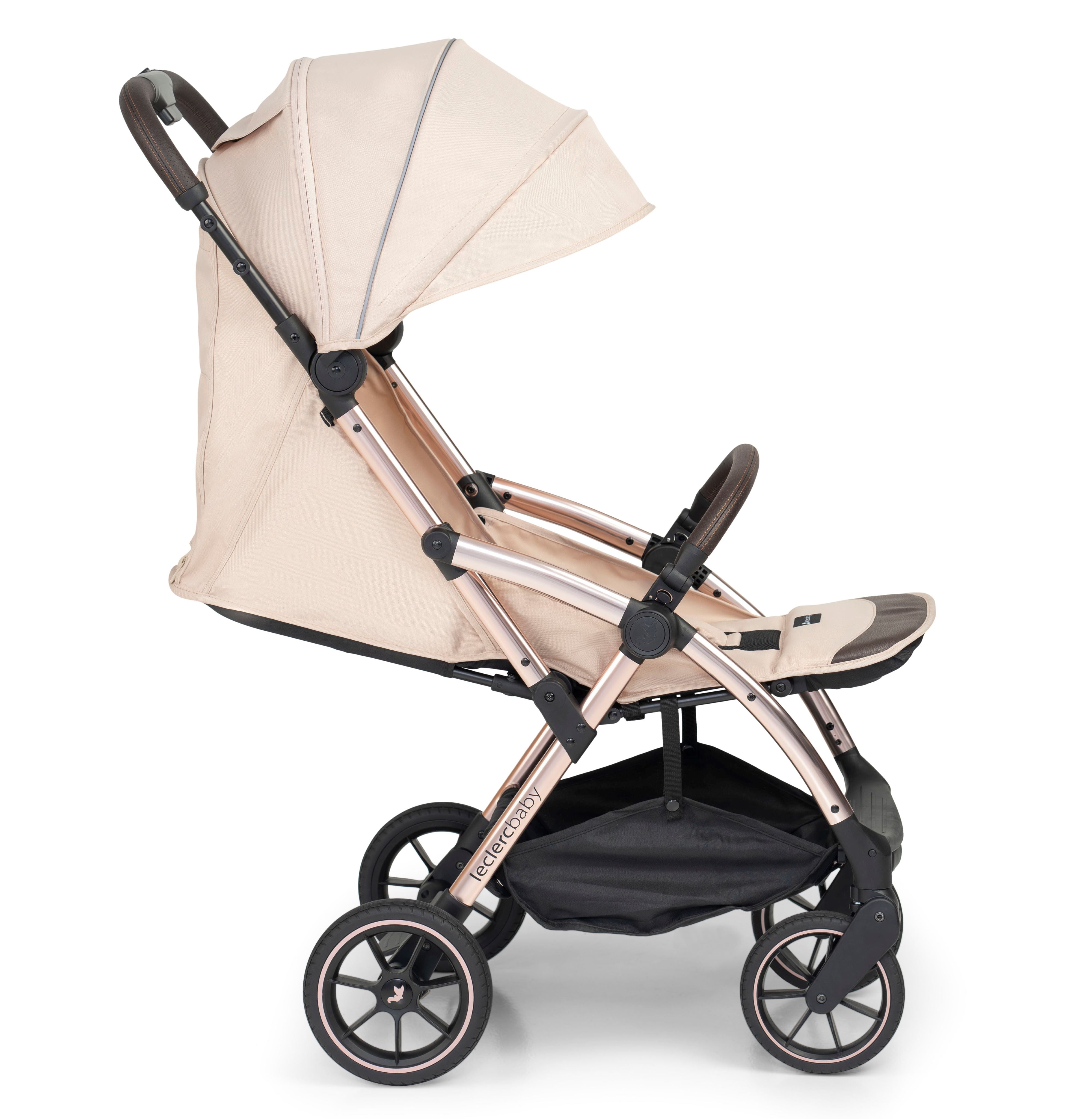 Leclerc Baby Influencer Stroller Sand Chocolate