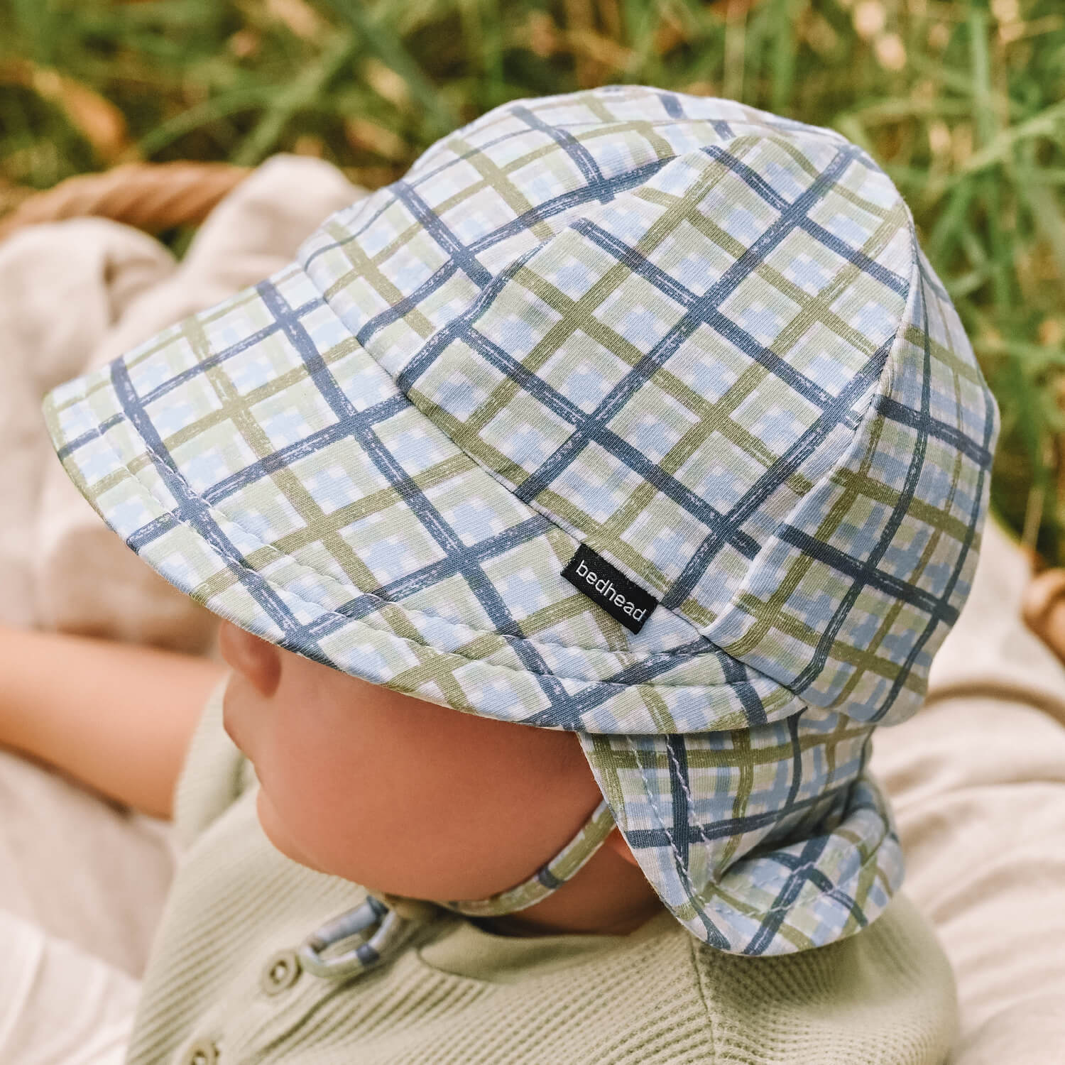 Bedhead Hats Legionnaire Flap Sun Hat - Pasture