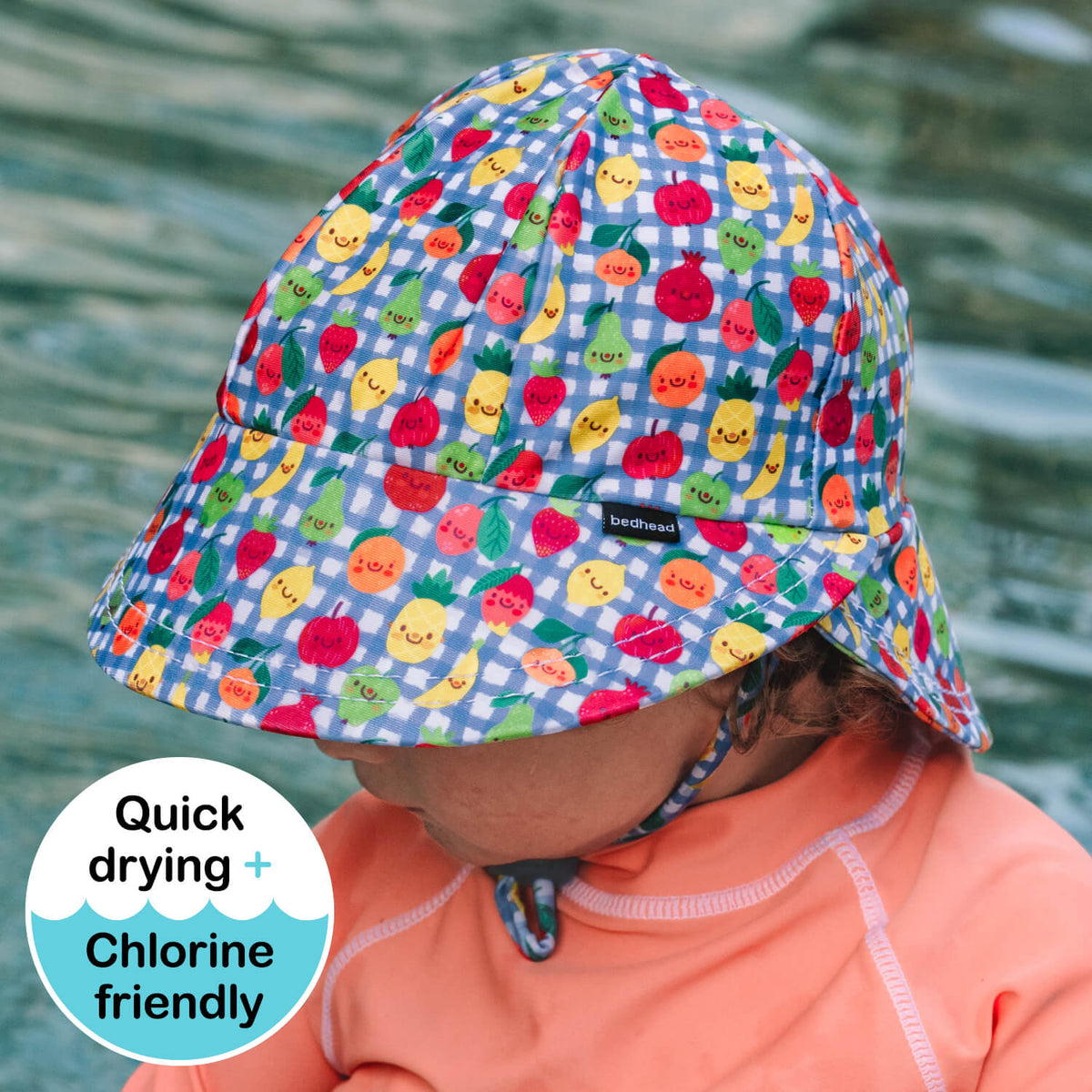 Bedhead Hats Swim Legionnaire Hat Fruity