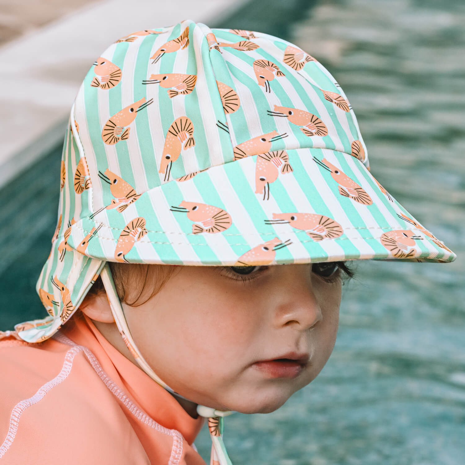 Bedhead Hats Swim Legionnaire Hat Shrimp