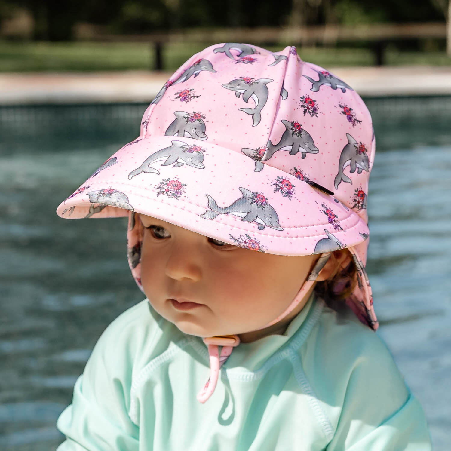 Bedhead Legionnaire Swim Hat Dolphin