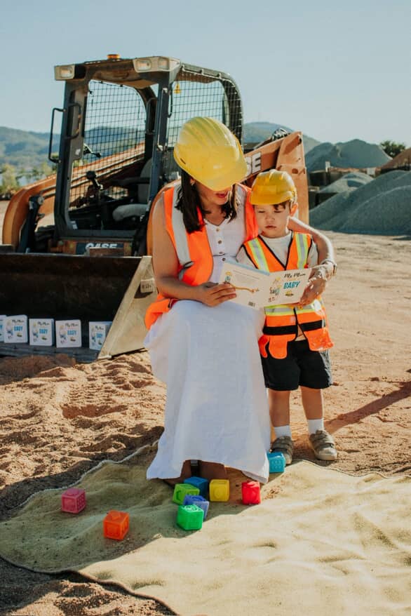 My Mum Built A Baby Board Book