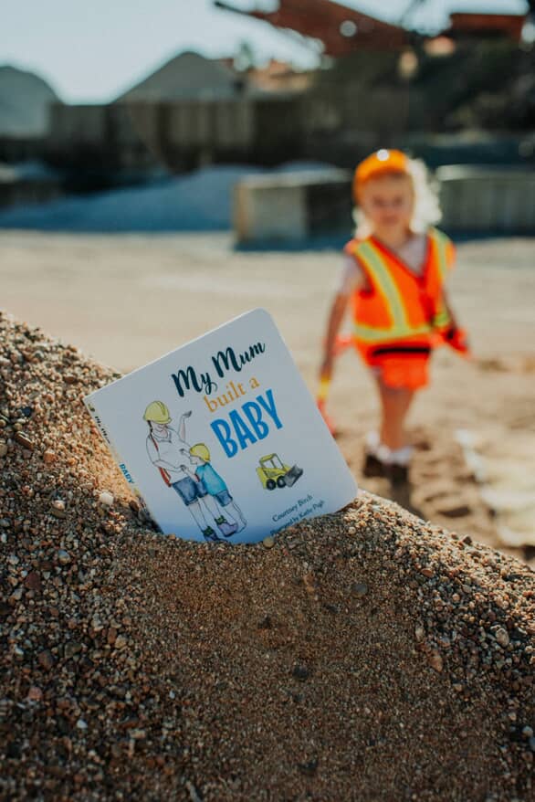 My Mum Built A Baby Board Book