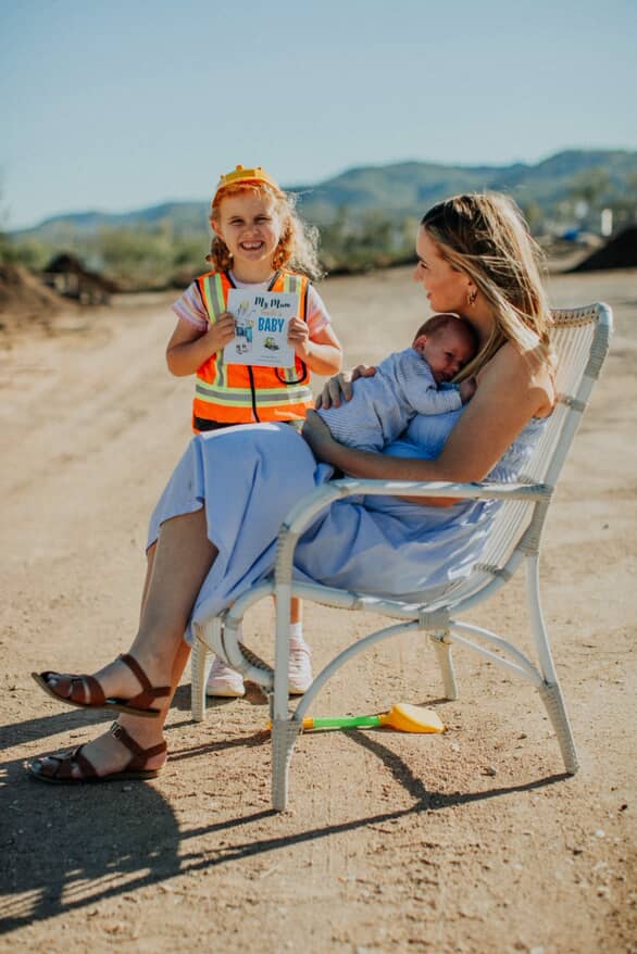 My Mum Built A Baby Board Book